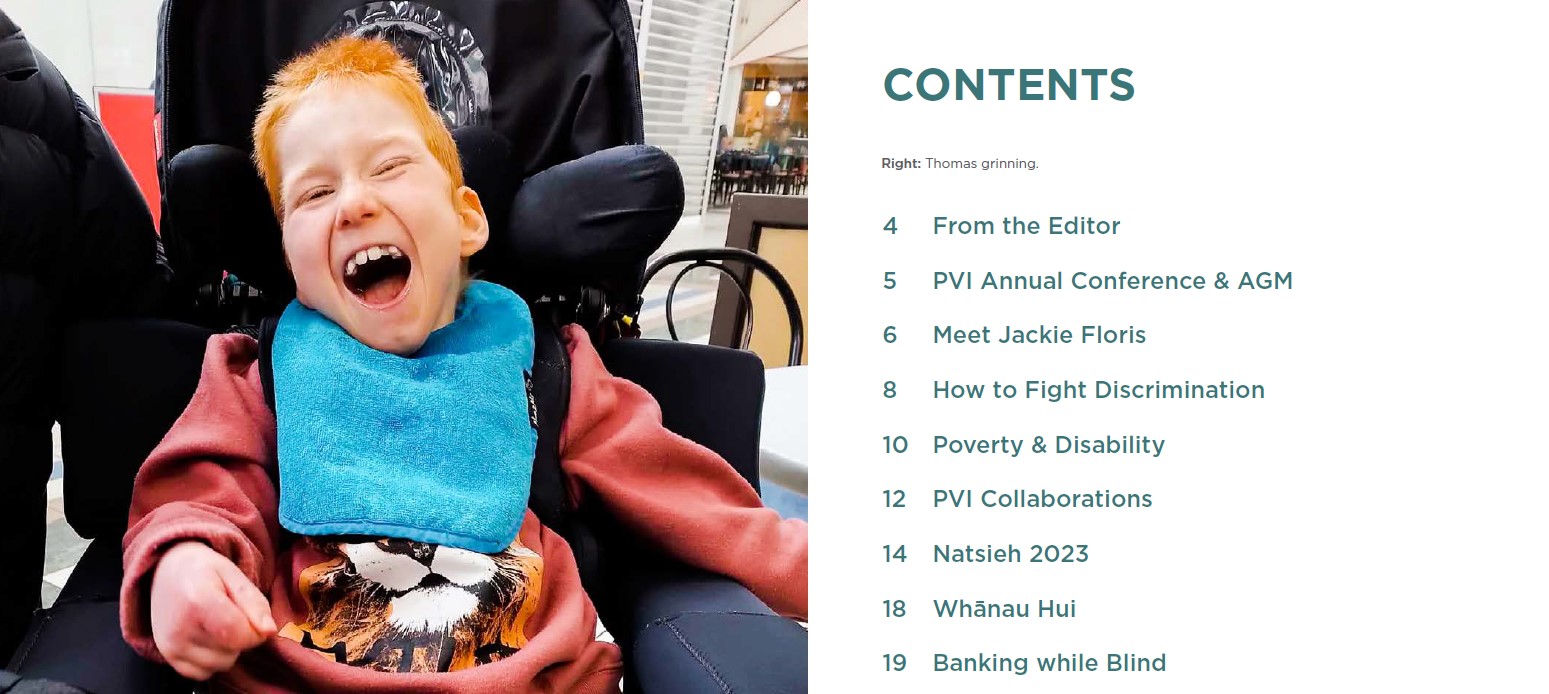 image of a boy in a wheelchair smiling