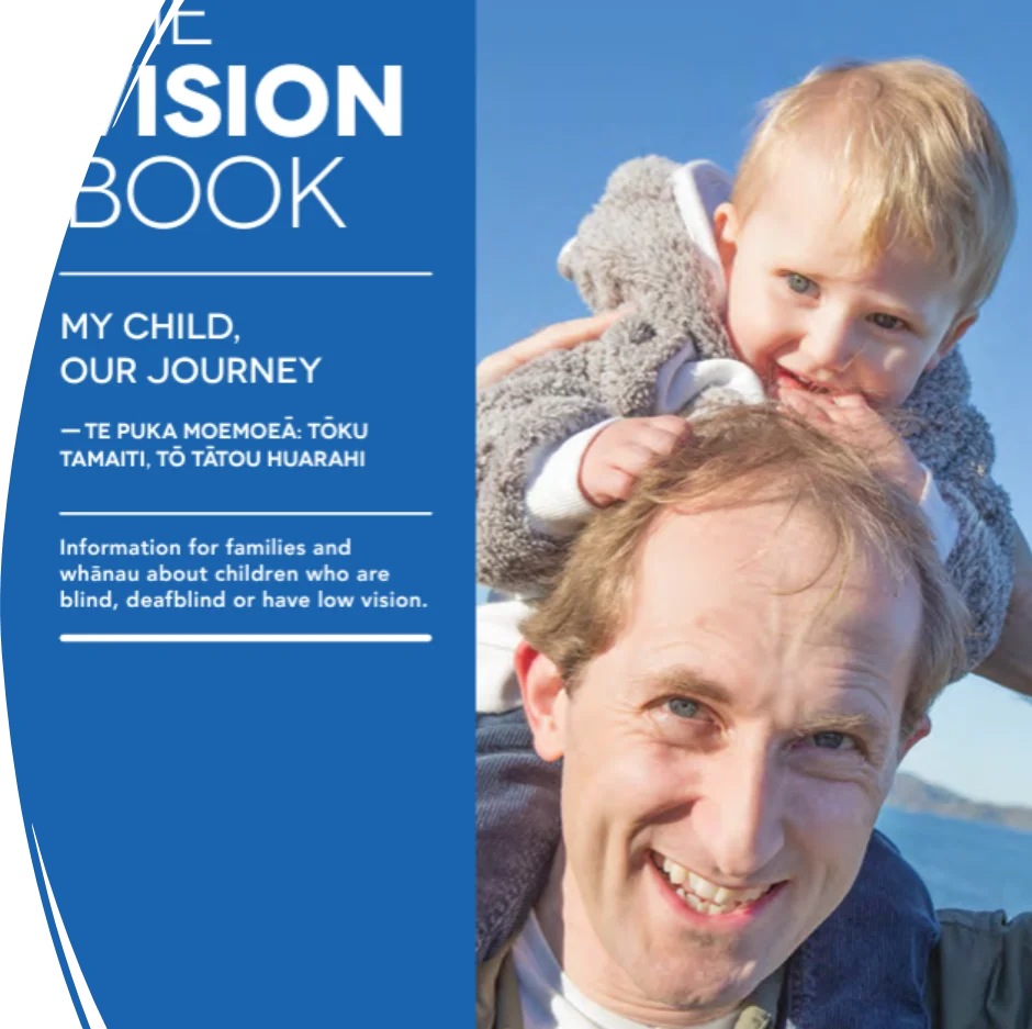 screenshot of front cover of vision book
