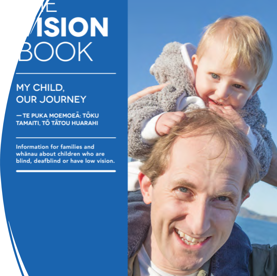 screenshot of front cover of vision book